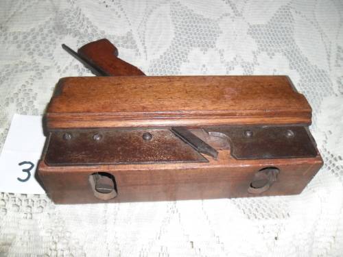 3 Vintage Adjustable Woodwork Routing Planes