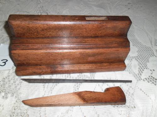 3 Vintage Adjustable Woodwork Routing Planes