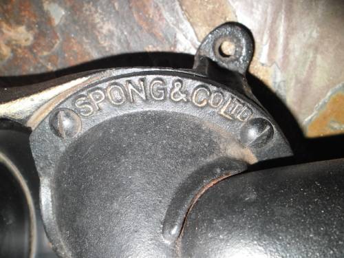 Spong Cast Iron Coffee Grinder No. 2 with catch cup