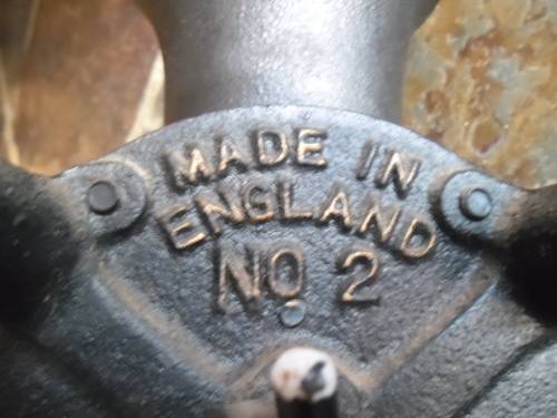 Spong Cast Iron Coffee Grinder No. 2 with catch cup