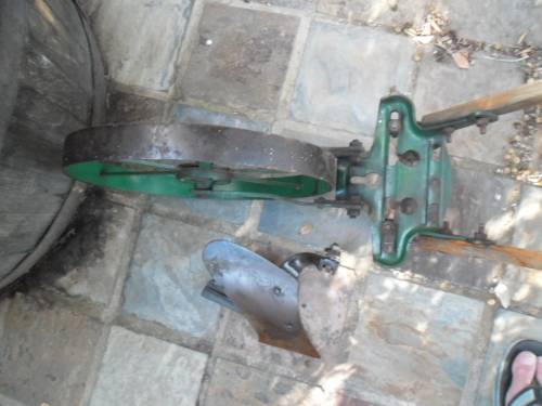 Vintage "Senior"  hand plough. Stunning original decor piece