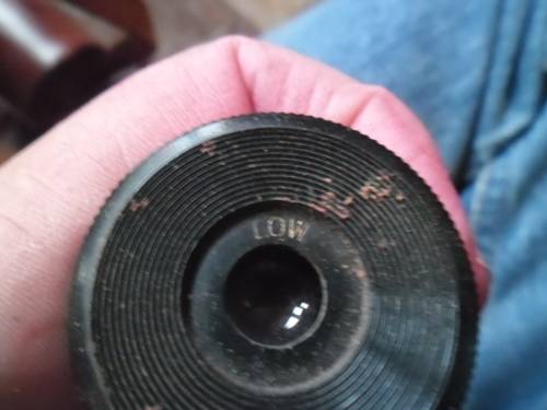 WW1 era  Parker-Hale brass Army Signalling leather clad, three draw telescope. Tel 6