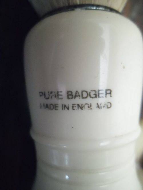 Vintage Seaforth Heather Shaving Mug and Royal Pure Badger Shaving Brush