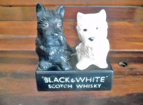 Vintage Buchanan's Black & White Scotch advertising
