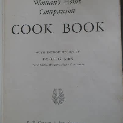 WOMANS HOME COMPANION COOK BOOK, 1946. HARDCOVER