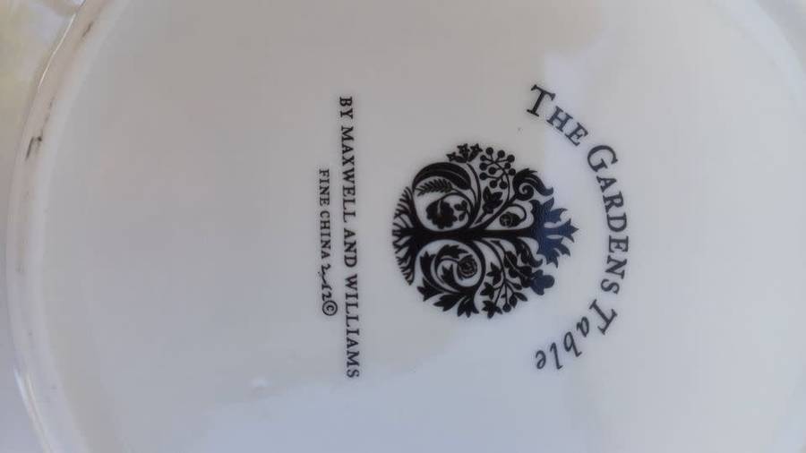 Set of 6 Maxwell & Williams, Plates `The Garden Table`