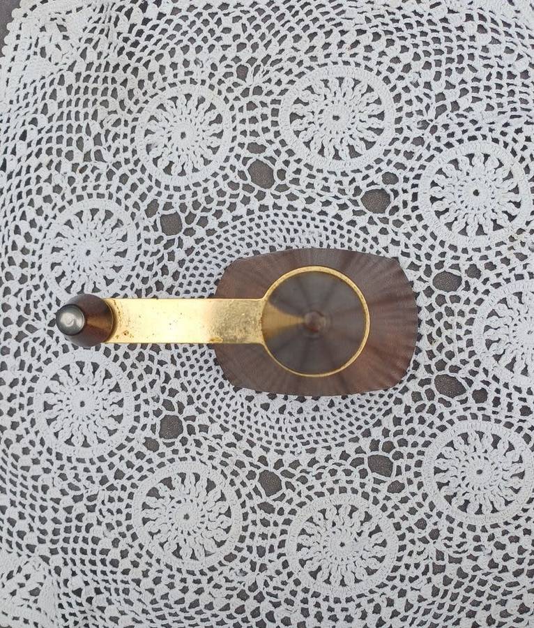 Mid-Century Zassenhaus Salt Mill, Beech Wood. Made in West Germany