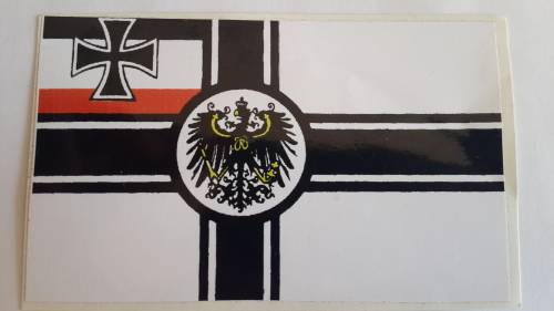 German Imperial War Flag Vinyl Sticker