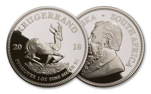 2018 1 OZ SILVER KRUGERRAND