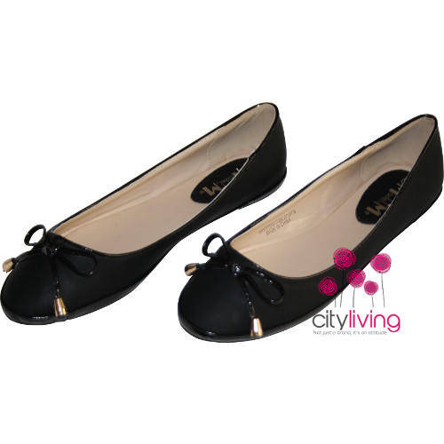 Model.Me Gold Toe Cap Pump - Size 4