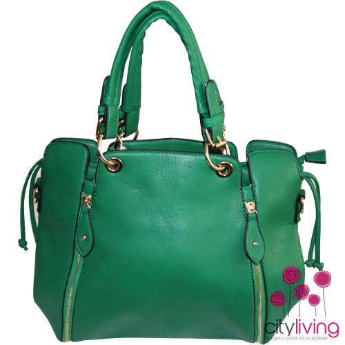 Blackcherry Zip Tote Bag