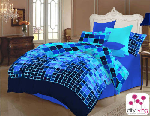 3 PCE COMFORTER SET - LUXURIOUS QUALITY - BEDDING - KING SIZE