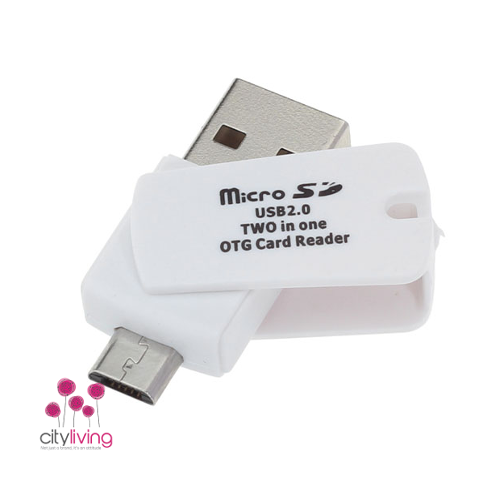 USB 2.0 Micro OTG TF Card Reader