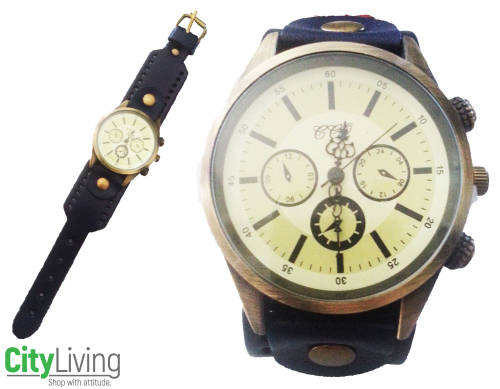 Trendy Watches with a Funky Leather Band