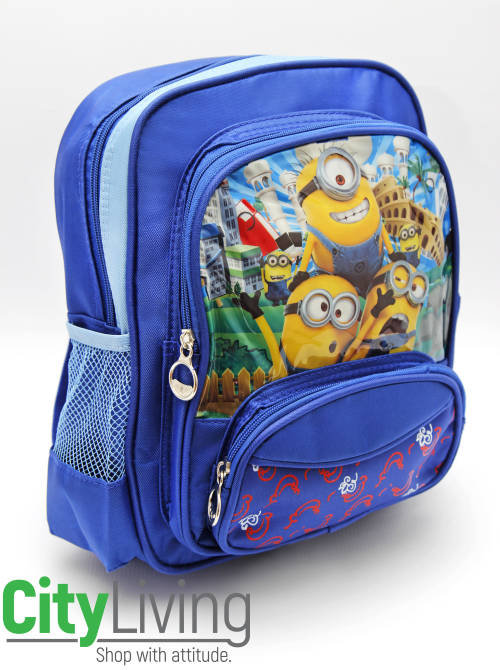 Blue Minions Back Pack