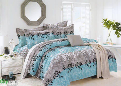 6 Piece Economical Range Duvet Cover Set - Double