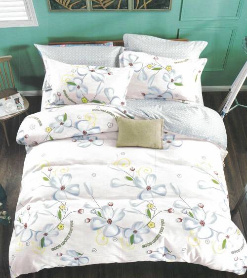 Cotton Duvet Cover Sets | 6 Piece | King Size