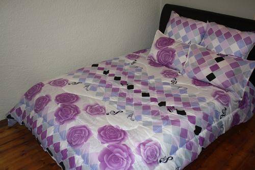 10 PCE COMFORTER SET - DOUBLE BED SIZE