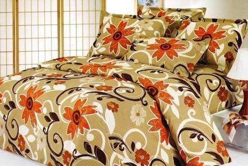 100% PURE COTTON 6PCE DUVET COVER SETS - DOUBLE BED SIZE