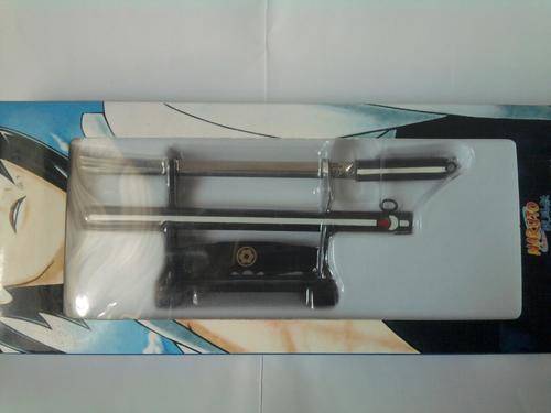 Naruto keyring sword with stand