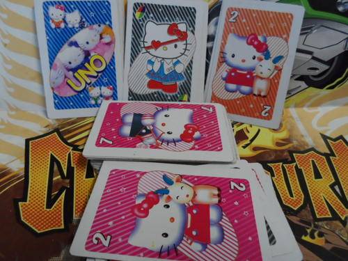 Helo Kitty UNO cards