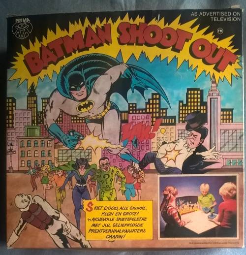 Rare Vintage 1978 Batman Shoot Out by Prima.