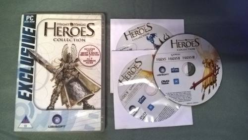 PC DVD: Might and Magic Heroes Collection.