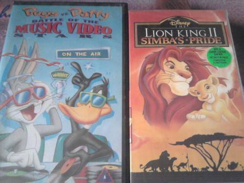 5 VHS tapes