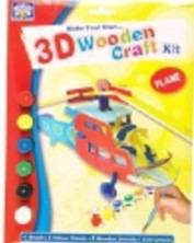 MY 3D WOODEN PLANE CRAFT KIT