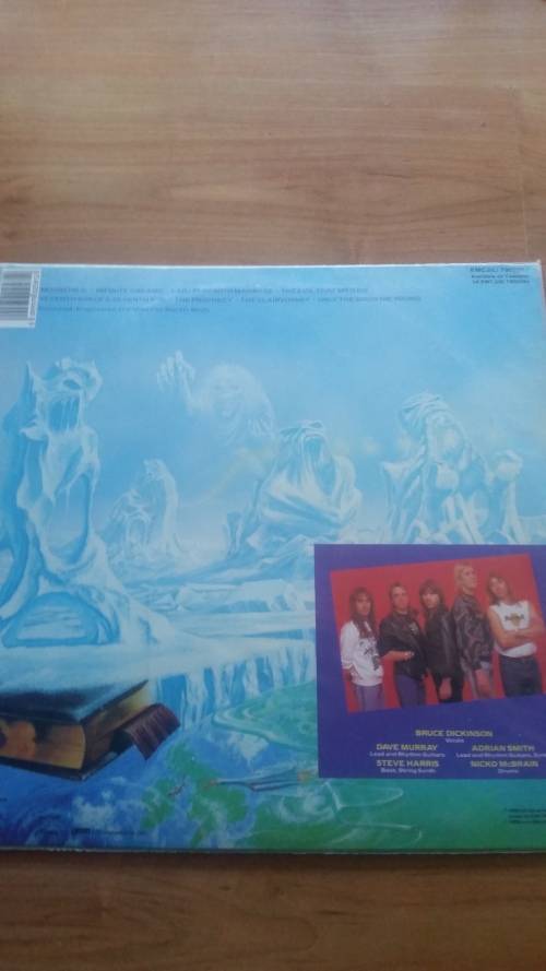 Iron Maiden-Seventh Son. South Africa Press