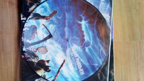 Iron Maiden-Wicker Man pic disc,EX cond,EU.