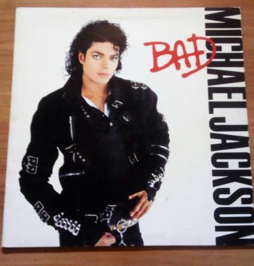 Michael Jackson-Bad,SA press. Sleeve crease back vg+,vinyl vg+