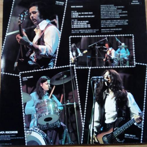 Budgie-Bandoliers,uk press,Sleeve and vinyl vg+