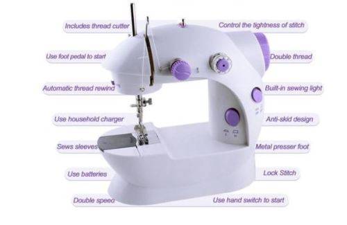 Household Mini Sewing Machine Convenient Portable Small Household Sewing Machine