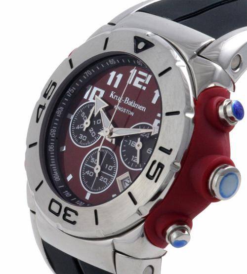 BRAND NEW - Krug Baumen KINGSTON Brown CHRONO Gents Watch