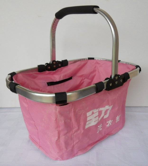 QUICKSTAR - Folding Shopping Basket (Pink Only)