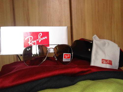 Ray Ban Aviator BROWN Gradient Finish RB3025