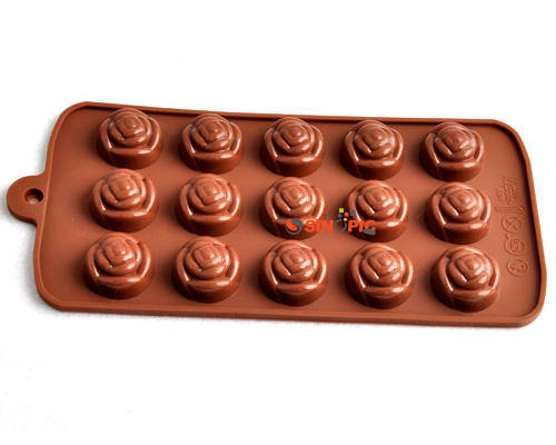 Silicone Chocolate Moulding / Cookie Baking Mould - Rose