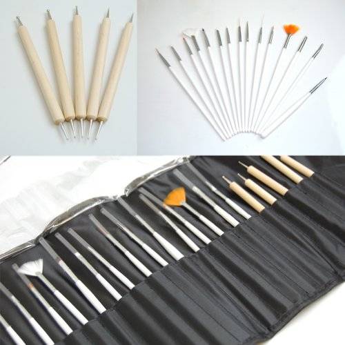 Nail Art - 20pc nail Art Brush and Pen Set