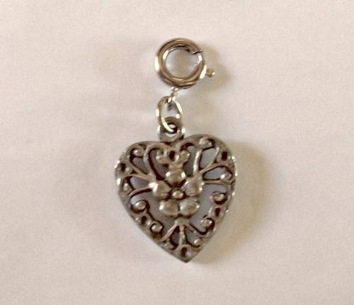 Pewter (Lead Free) Clip-on Charm - EXQUISITE!! - (Handcrafted From the US)