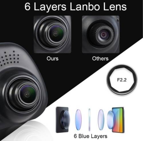 Vehicle Front And Rear Blackbox DVR