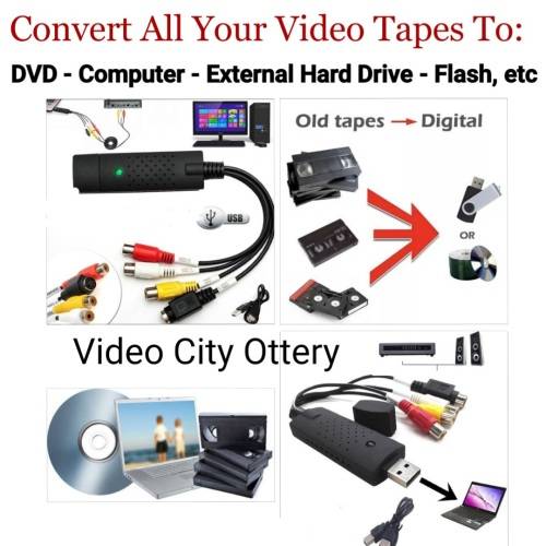 Convert Your VHS Tapes To Digital Formats