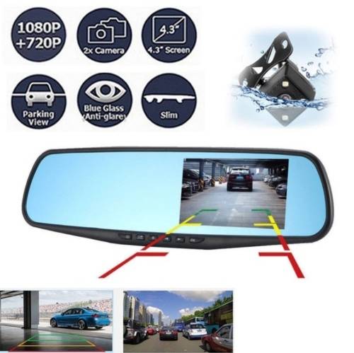 Vehicle Front And Rear Blackbox DVR