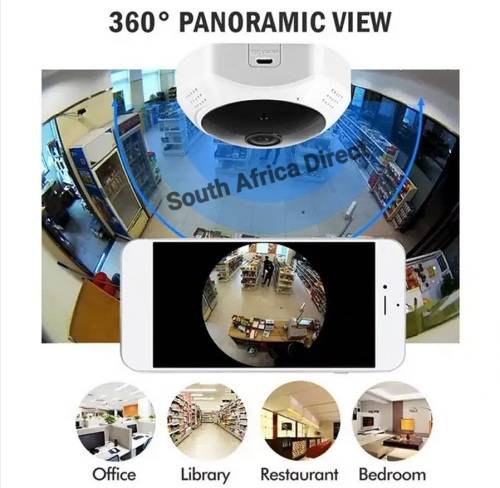 HD Fisheye VR Panoramic IP Camera