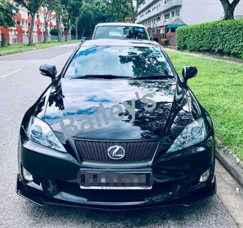 Combo Deal: Front Lip + Side Skirts ( Universal, Gloss Black)