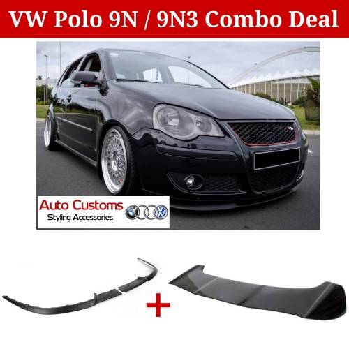 VW Polo 9N / 9N3 Lip With Spoiler Combo