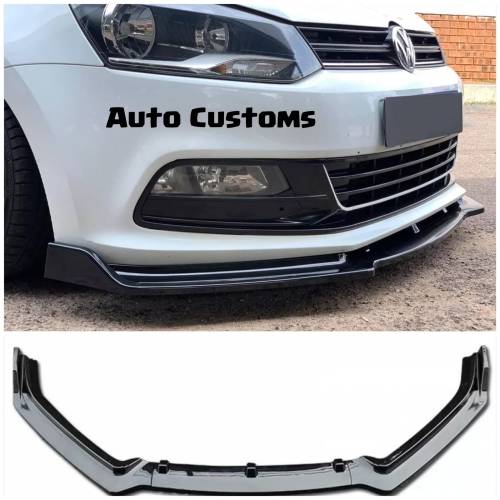 VW Polo 6 Front Lip Spoiler