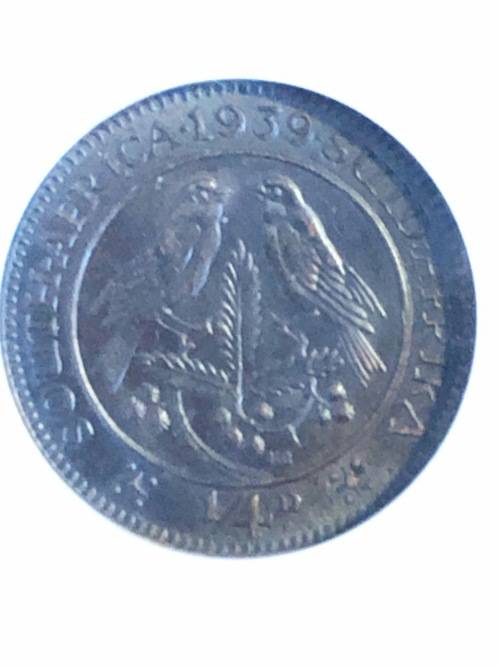 1939 SAU farthing (quarter penny) MS63BN