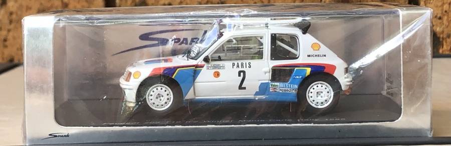 Peugeot 205 T16, 1985 Monte Carlo Rally (#2, Ari Vatanen & Terry Harryman)