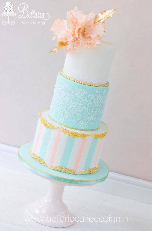 Edible lace (Ready made) for cake decorating- Paradise